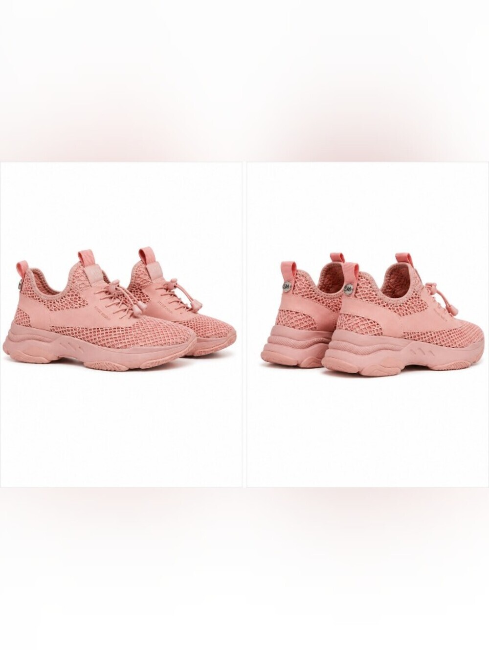 Steve Madden NY 90 Pink Mesh Women's Athletic Sneakers Size 10
